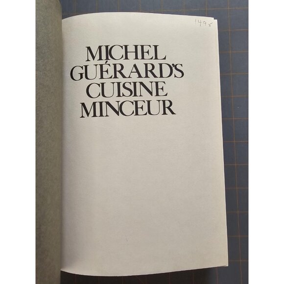 Michel Guerard Cuisine Minceur 1976 | French Cookbook Low Calorie - Picture 10 of 16